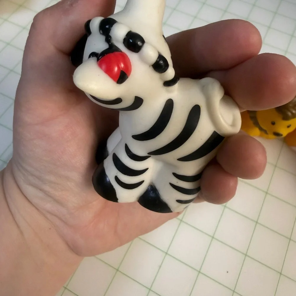 Fisher-Price Little People 2007 Zoo Safari Jungle Animal zebra elephant giraffe